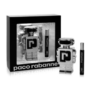 Paco Rabanne Phantom 2 Pcs SET for Men: 5.1 EAU de Toilette Spray + 0.33 EAU de Toilette Spray