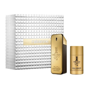 PACO RABANNE ONE MILLION 2 PCS SET FOR MEN: 3.4 EAU DE TOILETTE SPRAY + 2.3 DEODORANT STICK