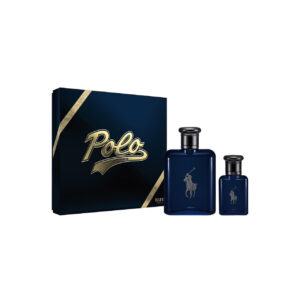 POLO BLUE 2 PCS SET FOR MEN: 4.2 PARFUM SPRAY + 1.36 PARFUM SPRAY