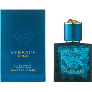 Versace Eros 1 OZ EAU de Toilette Spray for Men