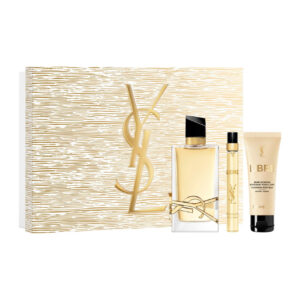 YSL LIBRE 3 PCS SET FOR WOMEN: 3 OZ EAU DE PARFUM SPRAY + 0.33 EAU DE PARFUM SPRAY + 1.6 BODY BALM
