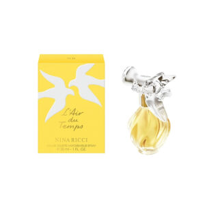 NINA RICCI L'AIR DU TEMPS 1 OZ EAU DE TOILETTE SPRAY (GLASS BOTTLE DOVE CAP)