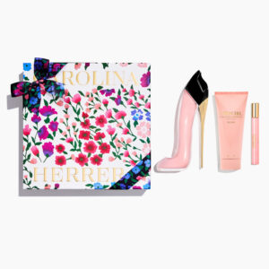 CAROLINA HERRERA GOOD GIRL BLUSH 3 PCS SET: 2.7 EAU DE PARFUM SPRAY + 0.34 EAU DE PARFUM SPRAY + 3.4 BODY LOTION