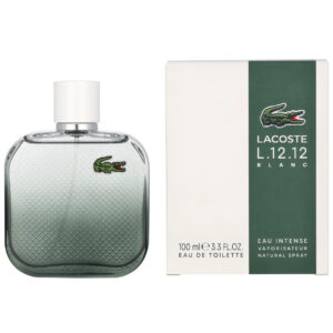 LACOSTE L.12.12 BLANC EAU INTENSE 3.3 EAU DE TOILETTE SPRAY FOR MEN