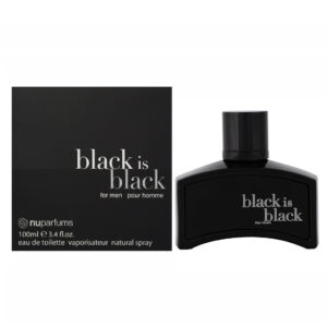 BLACK IS BLACK 3.4 EAU DE TOILETTE SPRAY FOR MEN