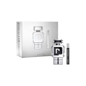 PACO RABANNE PHANTOM 2 PCS SET FOR MEN: 5.1 EAU DE TOILETTE SPRAY + 0.34 EAU DE TOILETTE SPRAY