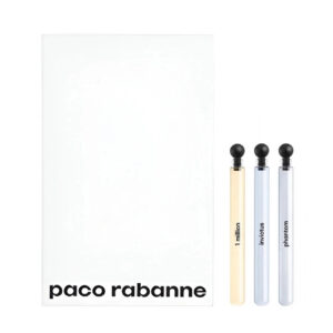 PACO RABANNE 3 * 4 ML EAU DE TOILETTE MINI SET FOR MEN: 1 MILLION + INVICTUS + PHANTOM