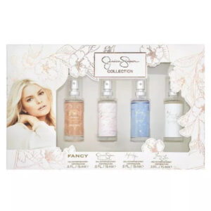 JESSICA SIMPSON 4 PCS X 0.5 EAU DE PARFUM SPRAY SET FOR WOMEN: FANCY + SIGNATURE + I FANCY YOU + FANCY LOVE