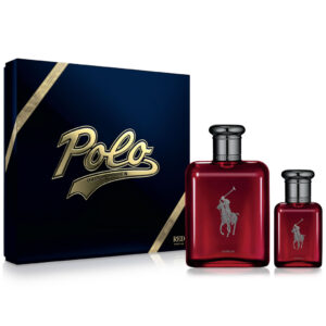 POLO RED 2 PCS SET FOR MEN: 4.2 PARFUM SPRAY + 1.36 PARFUM SPRAY