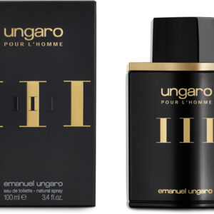 UNGARO THREE 3.4 EAU DE TOILETTE SPRAY FOR MEN